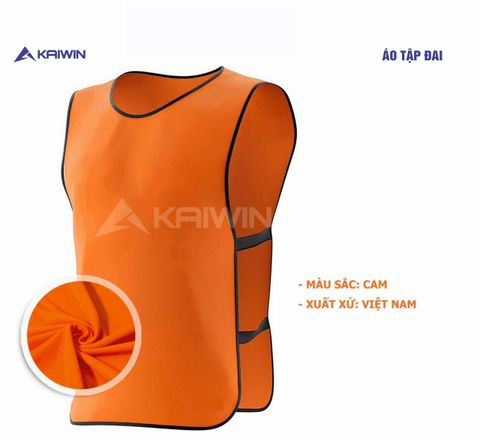 Áo Bib lưới bóng đá - Cam