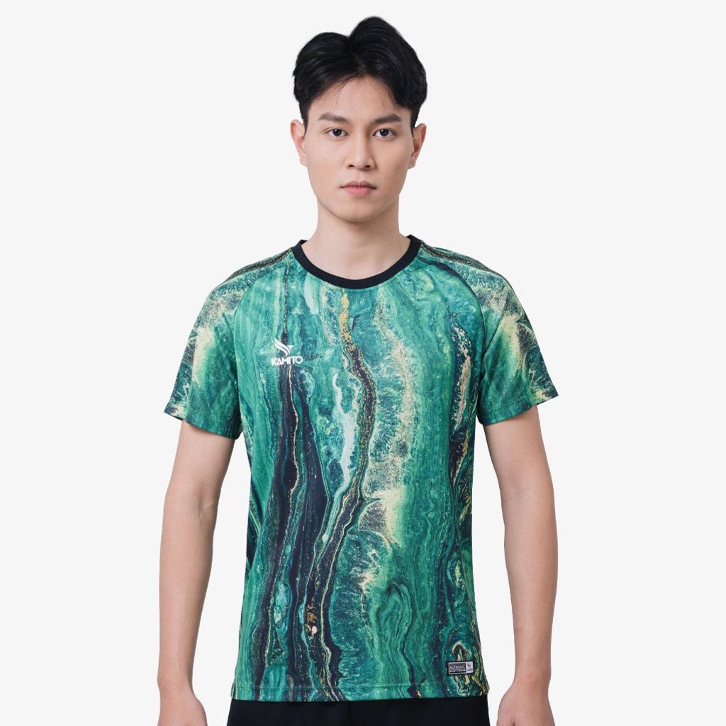 BỘ QUẦN ÁO BÓNG ĐÁ KHÔNG LOGO KAMITO LIGHTNING XANH RÊU – HÀNG VIỆT NAM