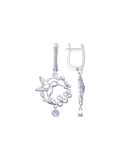  Combo Mặt Dây Chuyền Bằng Vàng Đính Đá & Bông Tai Sokolov Bạc Đính Kim Cương Zirconia 