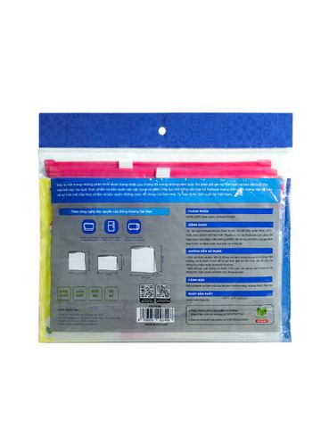  Túi zipper slider đa dụng 3 size Kokusai - 007498 
