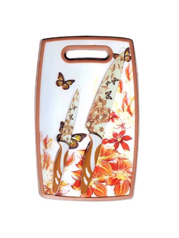  Bộ 2 món dao Fiore kèm thớt Moriitalia - MS1304-004 