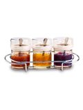  Bộ gia vị 3 món khay inox  Moriitalia 6722001 