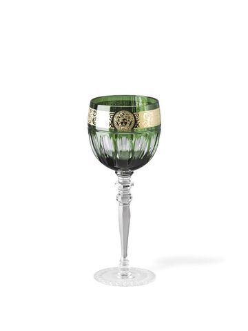  Ly thuỷ tinh white wine bằng sứ Versace Green - 320668.40300 