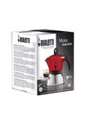  Bình pha cà phê  Bialetti - Moka  màu đỏ  3 cup 990004922 