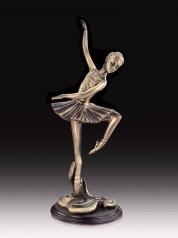  Tượng cô gái múa ba lê bằng đồng Virtus-2216 