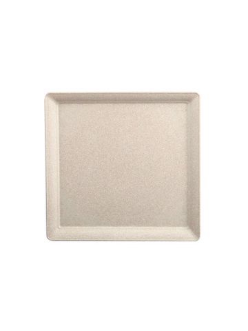  Dĩa vuông melamin KORMEL 180mm màu kem E10506 