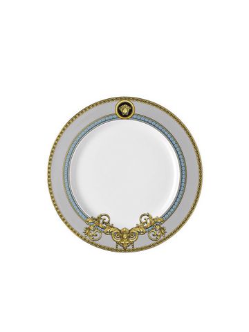  Đĩa salad Versace Prestige Gala Bleu bằng sứ 22cm 