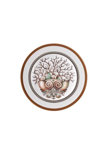  Đĩa tròn  bằng sứ  18cm Versace-403647.10218- Les Étoiles de la Mer 