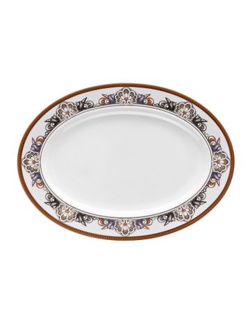  Đĩa tròn  bằng sứ 34cm Versace-403647.12734- Les Étoiles de la Mer 