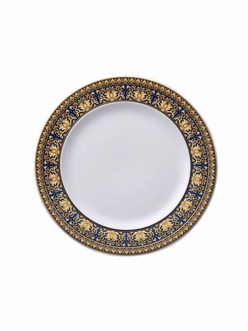  Đĩa bằng sứ 22cm  Versace- Medusa Blue 
