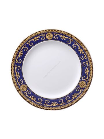  Đĩa bằng sứ 27cm  Versace- 409620.10227-Medusa Blue 