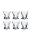  Bộ ly rượu Whisky Quadro - Bohemia 