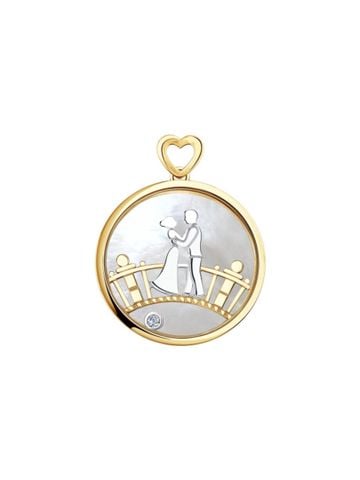  Mặt dây chuyền Sokolov bằng vàng đính đá - 1030602No1815 