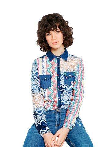  Áo dài tay nữ size  S,   72C2EH71000S,   Desigual   SS17-1 