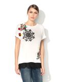  Áo dài tay nữ size  M,   71T2YE71001M,   Desigual   SS17-1 