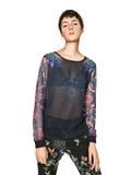  Áo dài tay nữ size  S,   71B2EJ05001S,   Desigual   SS17-1 