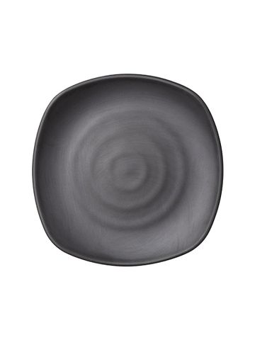  Dĩa melamin KORMEL 223x223mm màu đen 