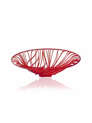 Rổ trái cây Bugatti Flora màu đỏ 21-FLORA3F