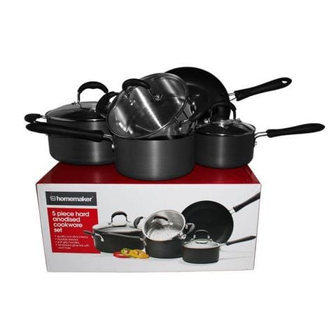 Hình ảnh BỘ NỒI NHÔM  5 CÁI /BỘ  -AK005HA-JP