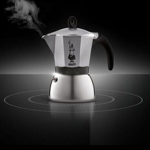 Hình ảnh BÌNH PHA CÀ PHÊ  BIALETTI -MOKA  MÀU TRẮNG  3 CUP 0004932