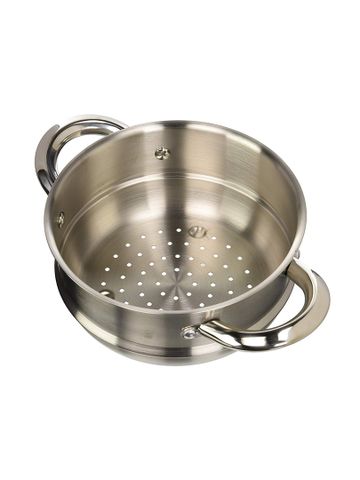 [MỚI] Xửng hấp bằng inox 18/10 CS MIROW 20x9.5cm - 049393