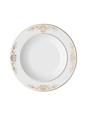 Dĩa soup sâu Versace Medusa Gala 22cm - 403635.10322