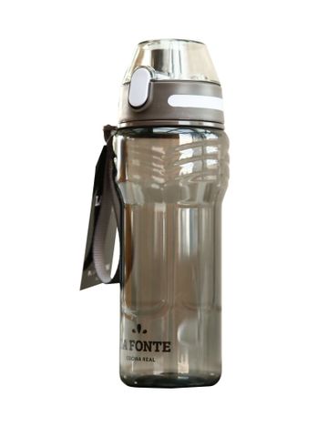 [MỚI] Bình nước uống thể thao La Fonte 620ml màu xám đậm - 452058