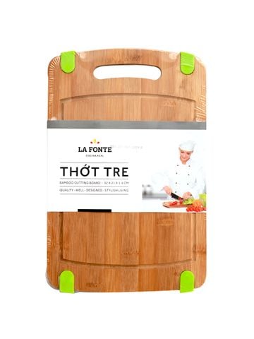 [MỚI] Thớt tre La Fonte 32x21x1.4 cm - 180565