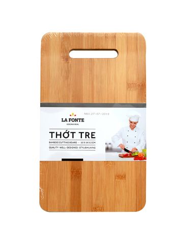 [MỚI] Thớt tre La Fonte 32x19x2 cm - 180633