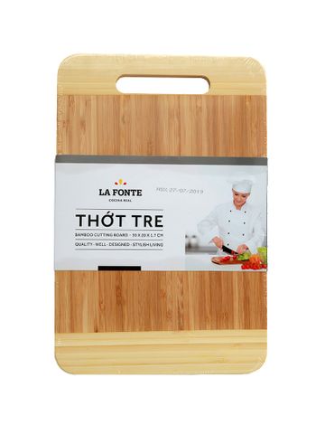 [MỚI] Thớt tre La Fonte 30x20x1.7 cm - 180640
