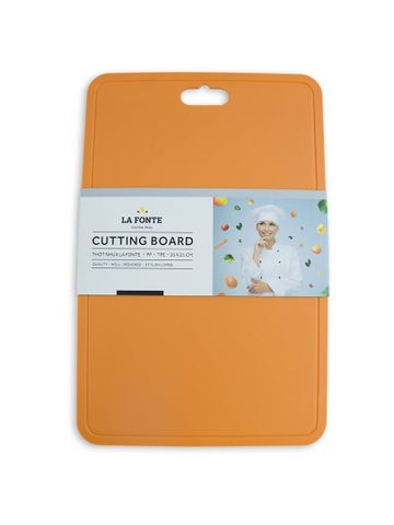 Thớt nhựa dẻo La Fonte màu cam - 180398-ORA