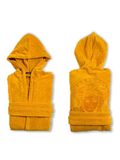  Áo choàng tắm màu vàng size S Versace ZCOSP056.Z4004.S 