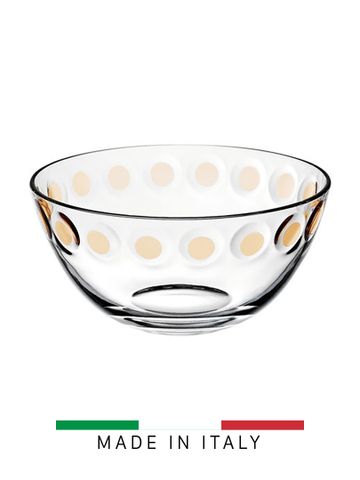 Tô thủy tinh Vidivi Candy màu cam 23.5cm - 63371E