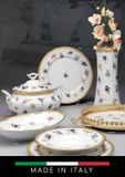  Bộ đồ ăn 23 món fruit Flower-Hoàng gia Italy-199.23F 