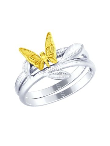 Nhẫn bạch kim 925, không đính đá - 94012522