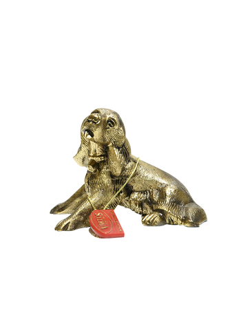 Tượng chú chó FIGURE COCKER bằng đồng Virtus - 2121