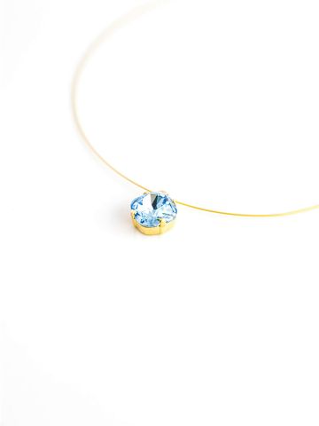 Dây Chuyền Mạ Vàng Mặt Đá Thiên Nhiên FOBE HY LẠP - FOBE-019