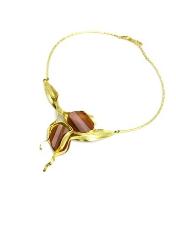 Dây Chuyền Mặt Gắn Đá Thiên Nhiên FOBE HY LẠP - FOBE-012