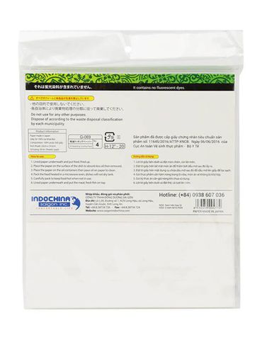 Giấy thấm dầu tempura KOKUSAI 19.5x22cm (50 sheet/túi) - GTDD00004770