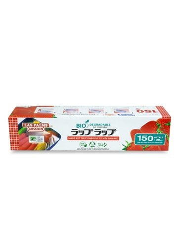 Màng bọc TP Laspalm 30cmx150m tự hủy sinh học - MBTP00006408