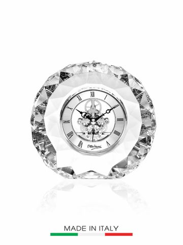 Đồng Hồ Để Bàn Bằng Pha Lê 15.5cm OTTAVIANI - 29738