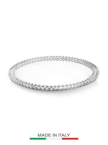Khay Trang Trí Bằng Kim Loại 39.8 cm OTTAVIANI - 800237