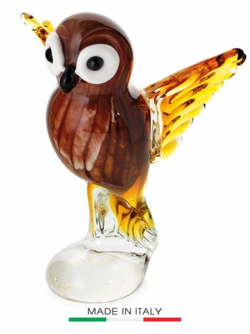 Đồ Trang Trí Bằng Pha Lê Hình Con Chim  17cm OTTAVIANI - 800187