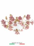  Đèn chùm trang trí  - Ceiling Golden Chandelier Frosted Buld W/Magnalias, code: 2415-1/SOAVE 