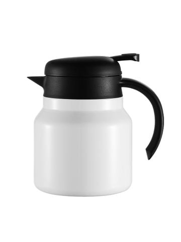 [MỚI] Bình Nước Ruột Inox La Fonte 800ml Màu Trắng - 006774