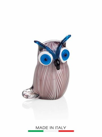 Đồ Trang Trí Bằng Pha Lê Hình Cú Mèo 14cm OTTAVIANI - 800185