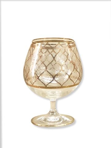 Bộ 6 ly rượu Combi phủ vàng 24K COGNAC GOLD 400ML - G465/Z-60