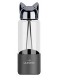  Bình thủy tinh La Fonte 350ML màu đen - 007429-BLA 