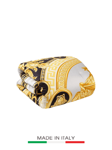 Chăn Versace Z7020 (trắng-xám-vàng) size 280x280cm ZCOP0005