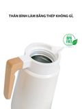  Bình pha cà phê cán gỗ La fonte 006668 